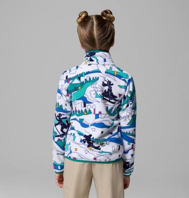 Youth CSC x Disney Half Snap Fleece, Color: White, image 2
