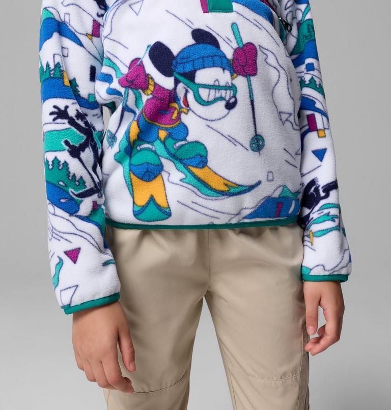 Y CSC X Disney Half Snap Fleece, Color: White, image 5