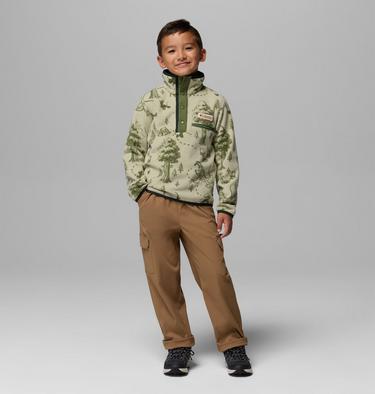 Forro polar sherpa con cierre medio de CSC x Disney para j&oacute;venes, Color: Light Aloe, image 1