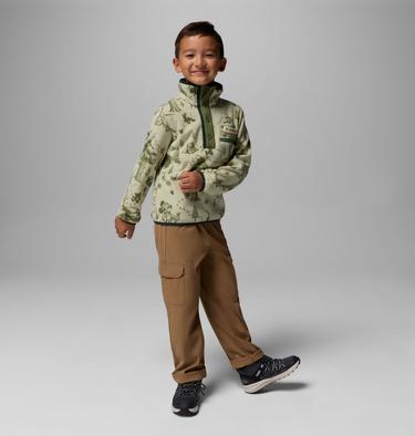 Forro polar sherpa con cierre medio de CSC x Disney para j&oacute;venes, Color: Light Aloe, image 2
