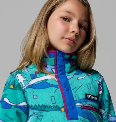 Youth CSC x Disney Half Snap Fleece, Color: Reef, image 8