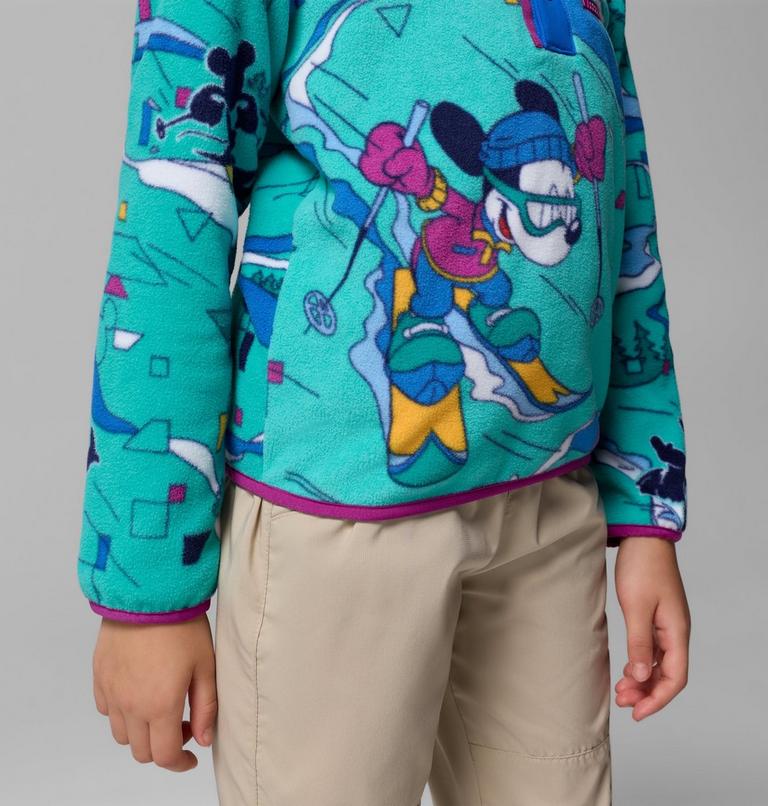 Youth CSC x Disney Half Snap Fleece, Color: Reef, image 5