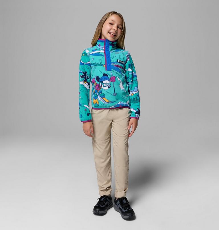 Youth CSC x Disney Half Snap Fleece, Color: Reef, image 6