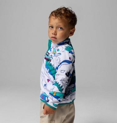 Toddler CSC x Disney Half Snap Fleece, Color: White, image 7