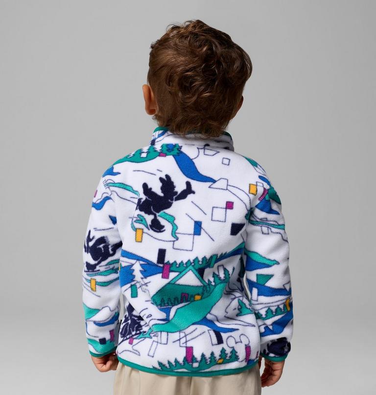 Toddler CSC x Disney Half Snap Fleece, Color: White, image 2