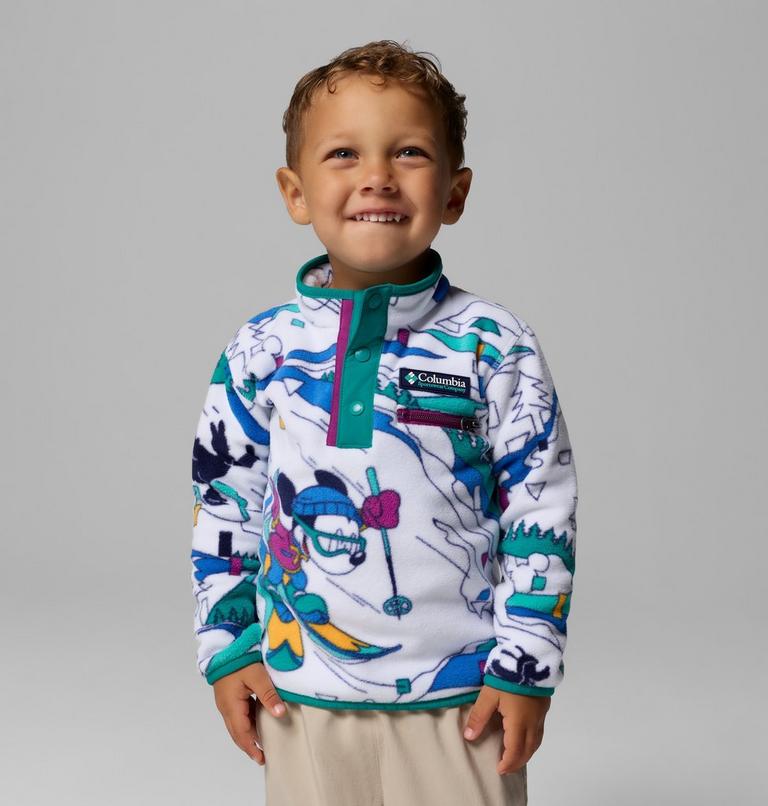 Toddler CSC x Disney Half Snap Fleece, Color: White, image 1