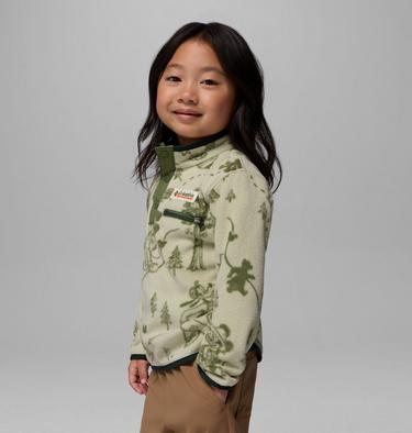 Toddler CSC x Disney Half Snap Sherpa Fleece, Color: Light Aloe, image 1