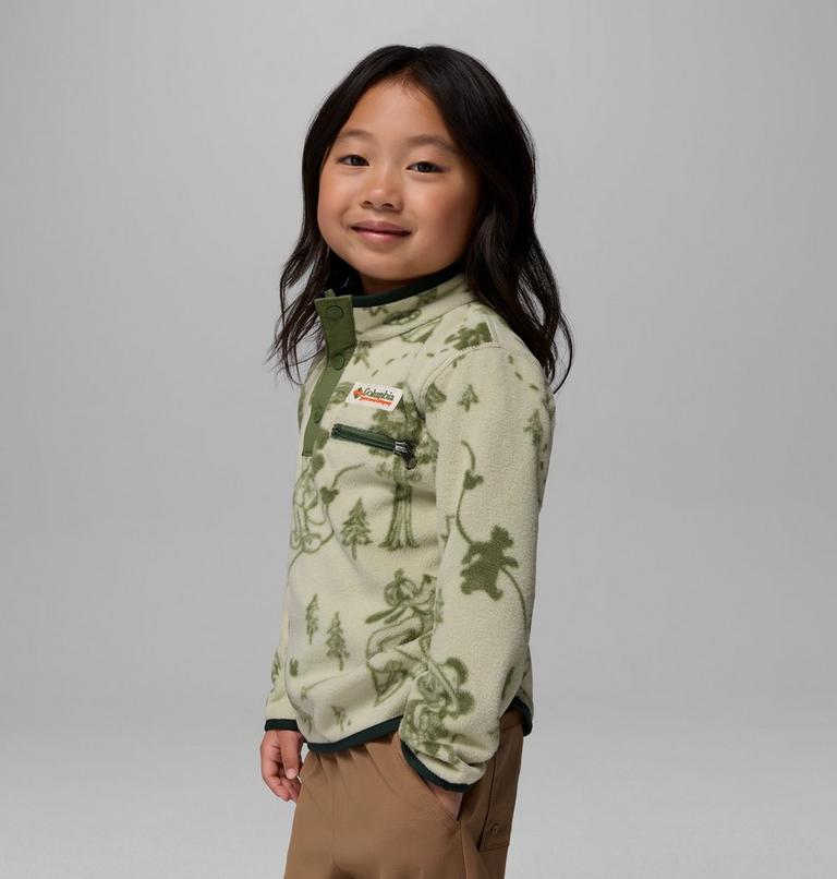 Toddler CSC x Disney Half Snap Sherpa Fleece, Color: Light Aloe, image 1