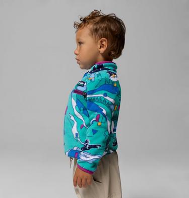 Toddler CSC x Disney Half Snap Fleece, Color: Reef, image 3