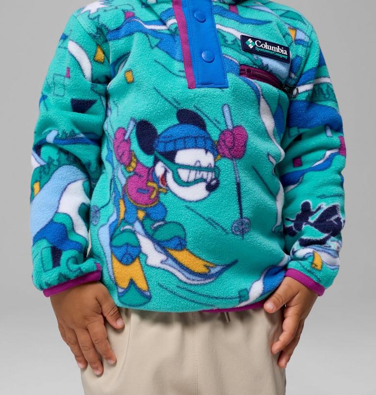 Toddler CSC x Disney Half Snap Fleece, Color: Reef, image 5
