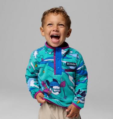 Toddler CSC x Disney Half Snap Fleece, Color: Reef, image 1