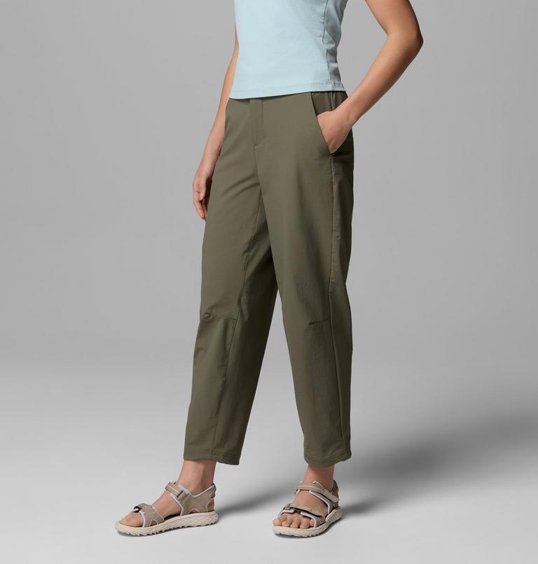 Pantalones de senderismo Shale Ridge para mujer, Color: Stone Green, image 4