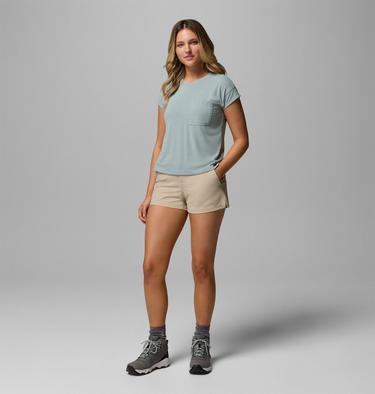 Women's Shale Ridge Hiking Shorts, Color: Ancient Fossil, image 6