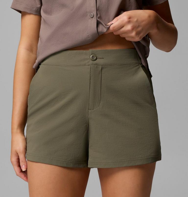 Shorts de senderismo Shale Ridge para mujer, Color: Stone Green, image 5