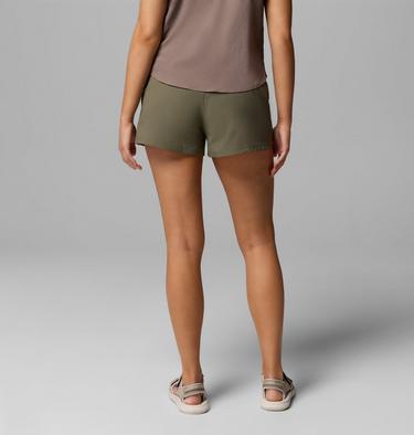 Women's Shale Ridge Hiking Shorts, Color: Stone Green, image 3