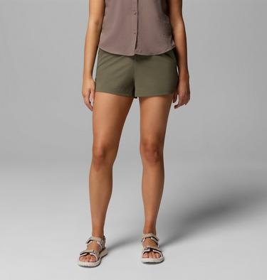 Women's Shale Ridge Hiking Shorts, Color: Stone Green, image 1