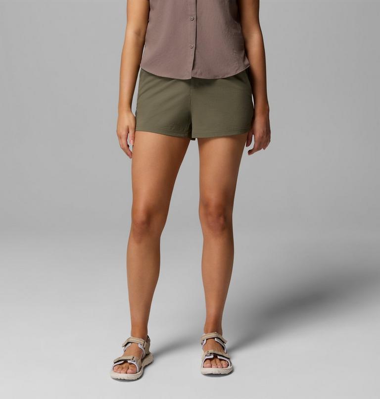 Shorts de senderismo Shale Ridge para mujer, Color: Stone Green, image 1