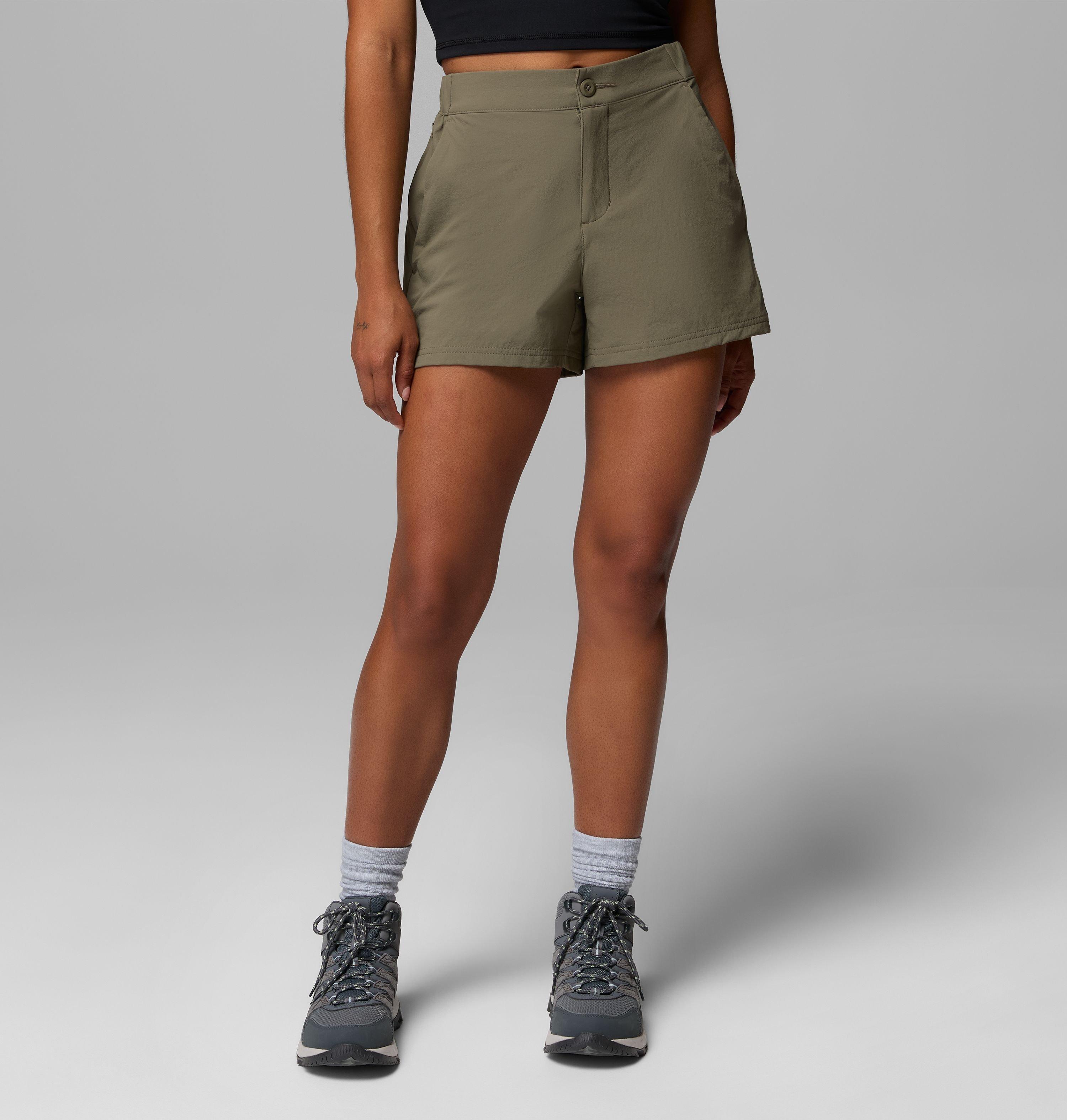 Columbia Sportswear Women's Green Columbia - Shale Ridge™ Hiking Shorts - Stone Small