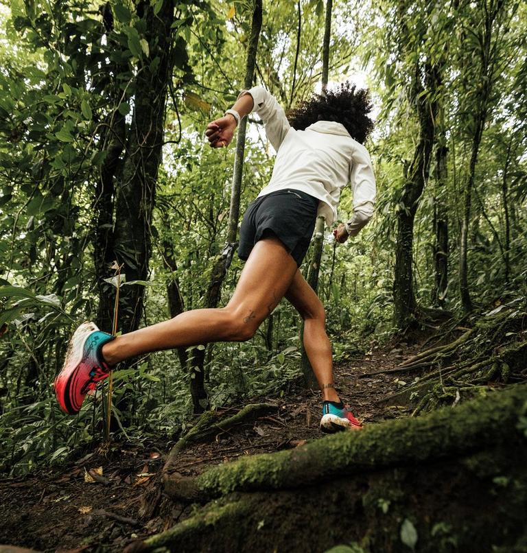 Women's Stealth Spring Trail Running Shorts, Color: Black, image 10