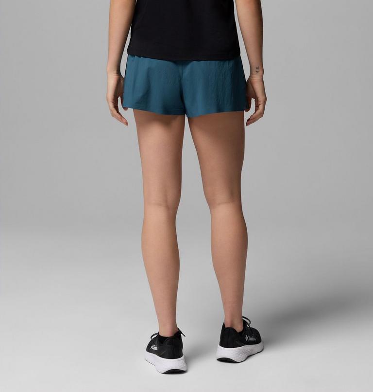 Women's Stealth Spring Trail Running Shorts, Color: Everblue, Marine Light, image 3