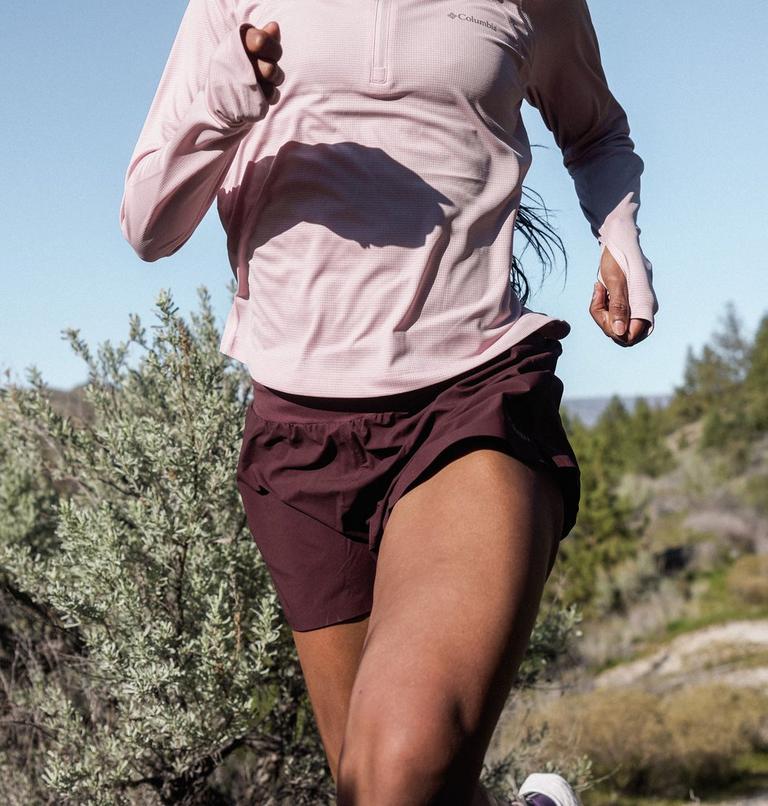 Short de Trail Stealth Spring Femme, Color: Moonvista, image 7