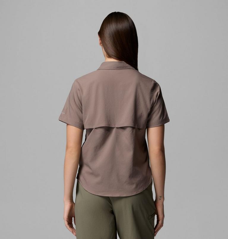 Women's Silver Ridge Utility II Recycled Short Sleeve Shirt, Color: Iron, image 3