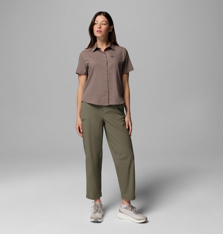 Women's Silver Ridge Utility II Recycled Short Sleeve Shirt, Color: Iron, image 2