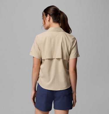 Women's Silver Ridge Utility II Recycled Short Sleeve Shirt, Color: Ancient Fossil, image 3