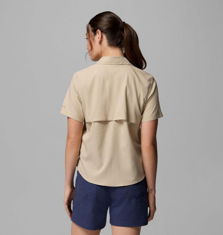 Women's Silver Ridge Utility II Recycled Short Sleeve Shirt, Color: Ancient Fossil, image 3