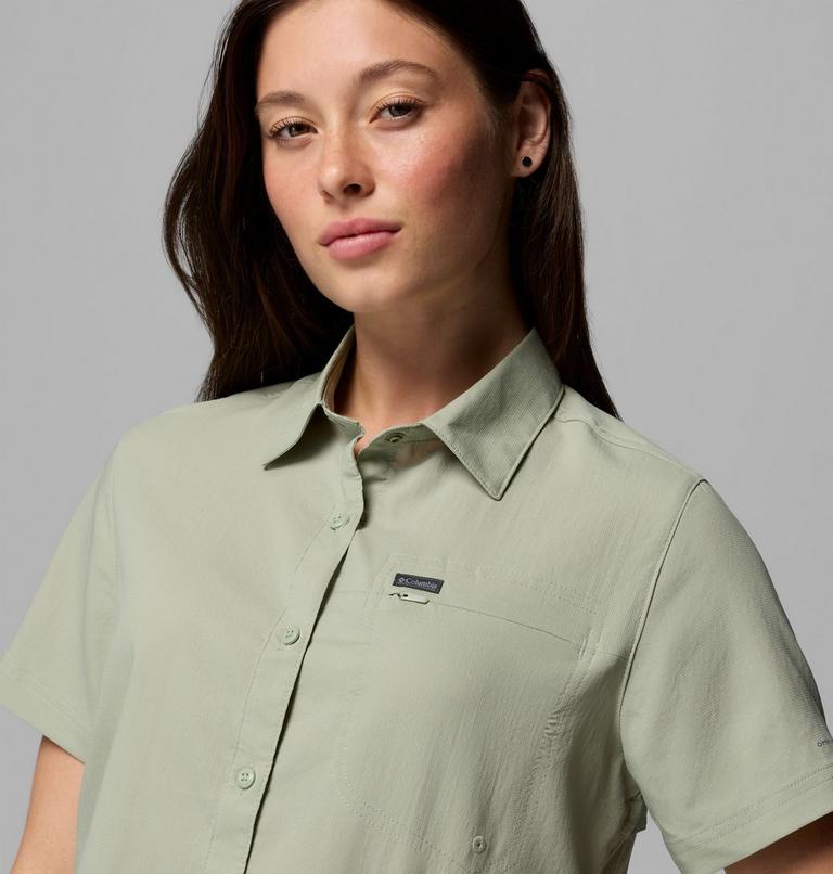 Women's Silver Ridge Utility II Recycled Short Sleeve Shirt, Color: Safari, image 5