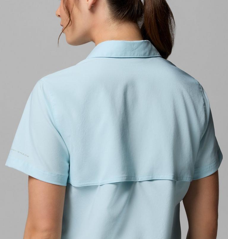 Women's Silver Ridge Utility II Recycled Short Sleeve Shirt, Color: Marine Light, image 6