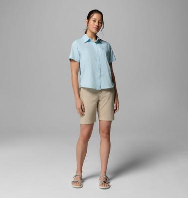 Women's Silver Ridge Utility II Recycled Short Sleeve Shirt, Color: Marine Light, image 10