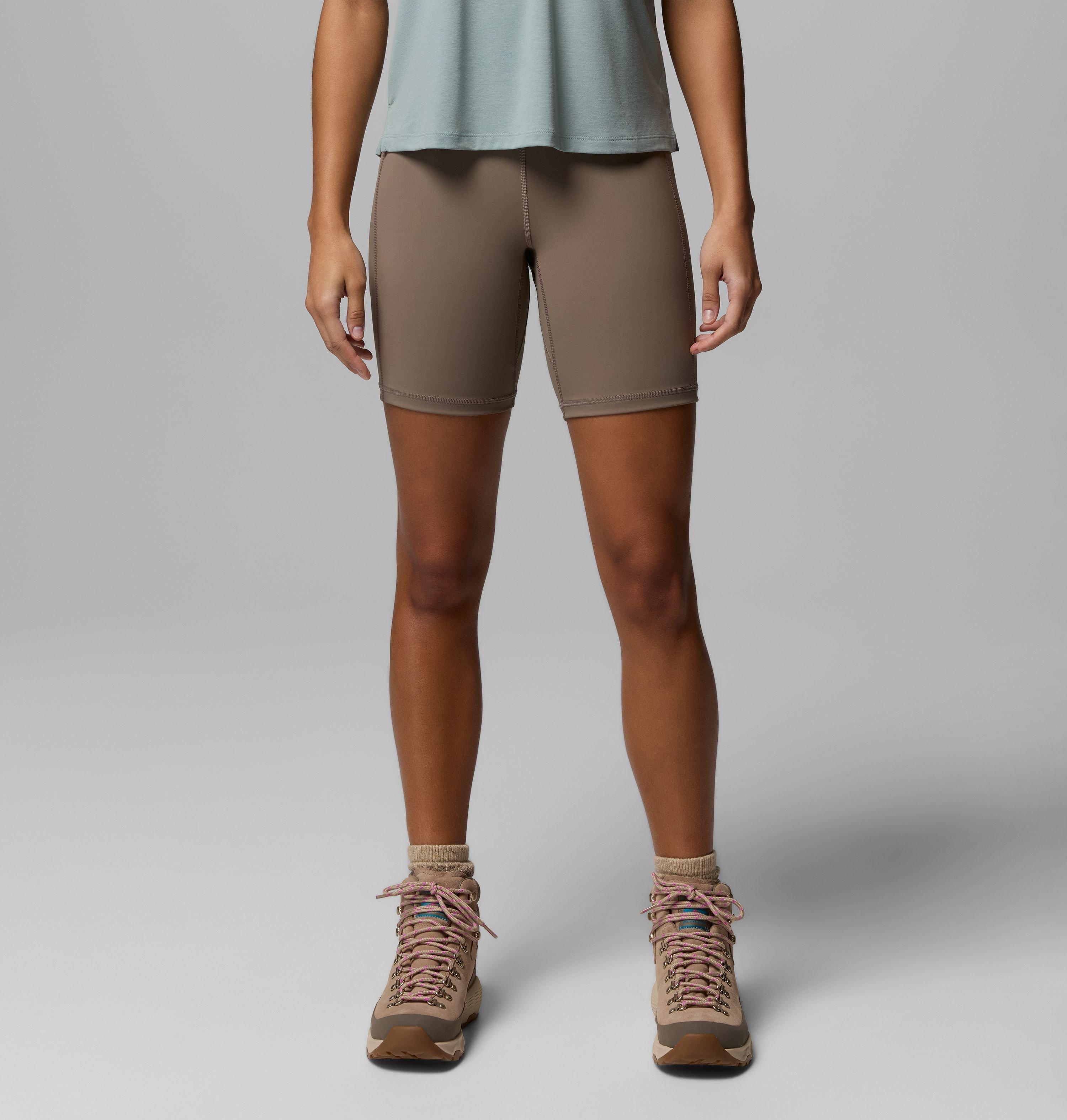 Columbia Sportswear Women's Brown Columbia - Loneridge™ Hiking Short Tights - Iron Medium