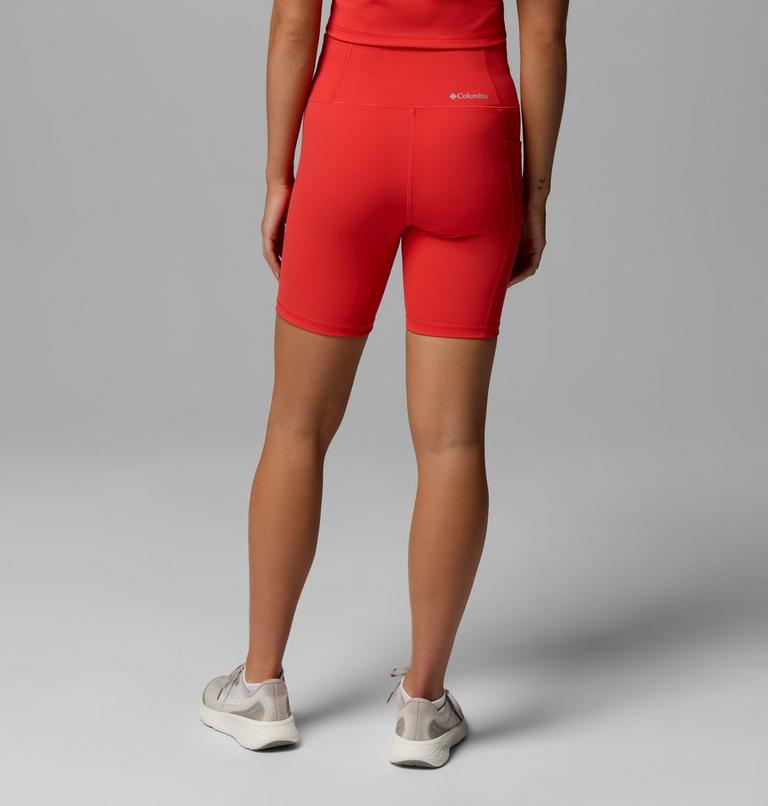 Mallas cortas de senderismo Loneridge para mujer, Color: Poppy Red, image 3