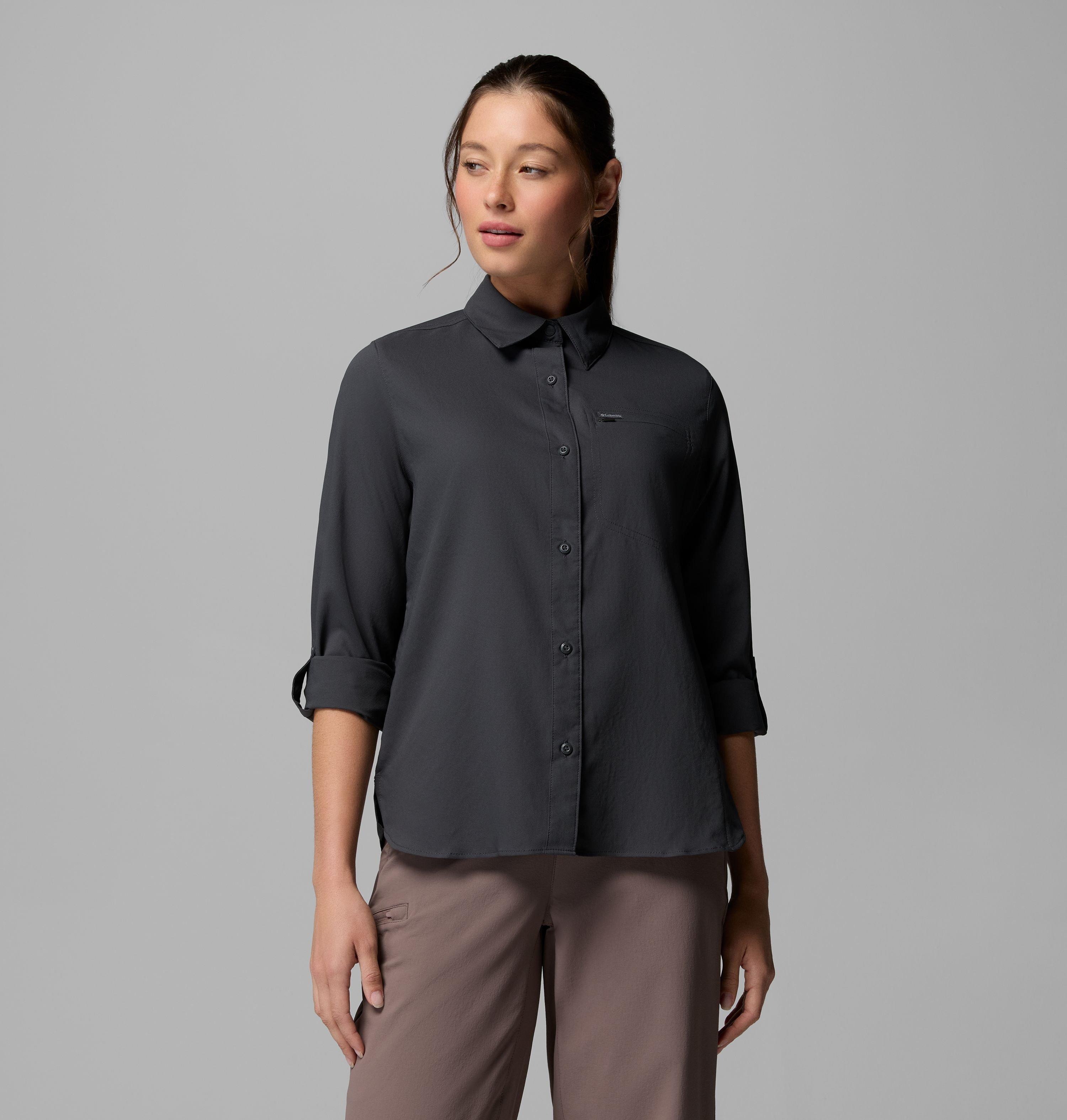 Women's Silver Ridge Utility II Long Sleeve Shirt | 011 | S 5