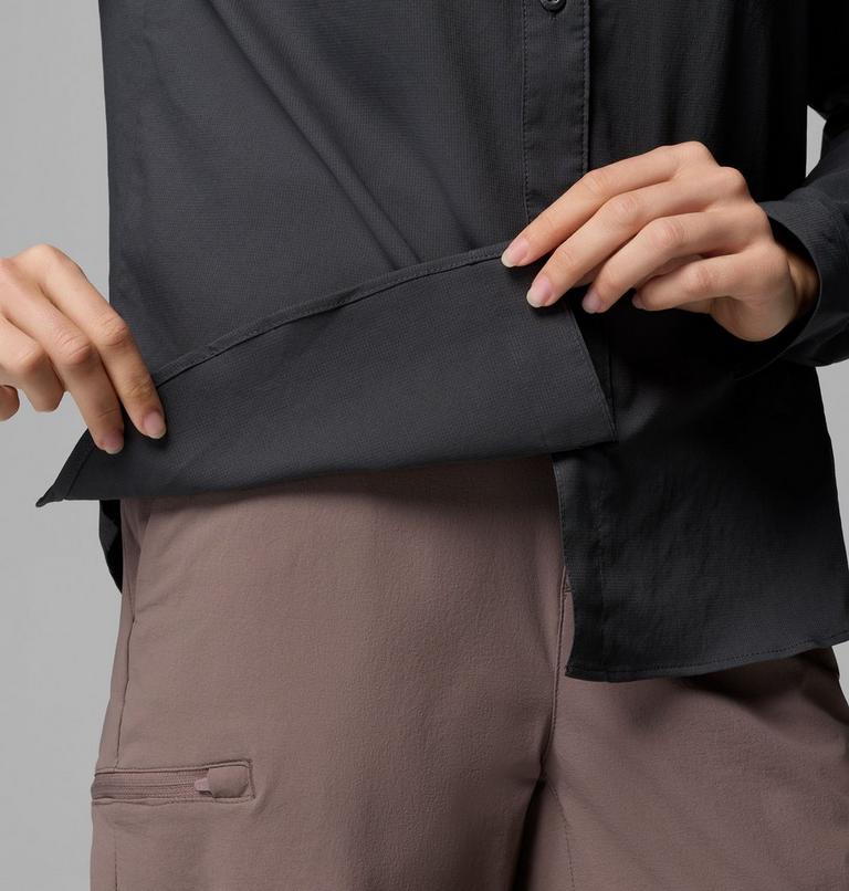 Women's Silver Ridge Utility II Recycled Shirt, Color: Shark, image 9