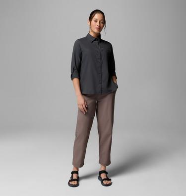 Women's Silver Ridge Utility II Recycled Shirt, Color: Shark, image 2