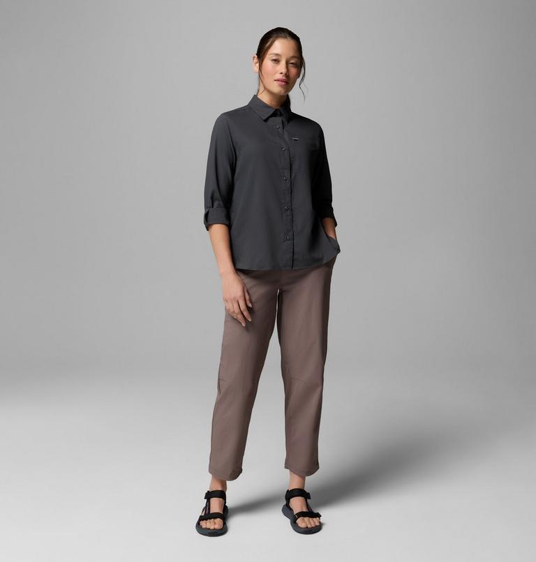 Women's Silver Ridge Utility II Recycled Shirt, Color: Shark, image 2