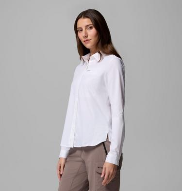 Women's Silver Ridge Utility II Recycled Shirt, Color: White, image 8