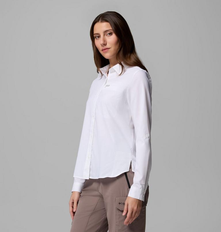 Women's Silver Ridge Utility II Recycled Shirt, Color: White, image 4