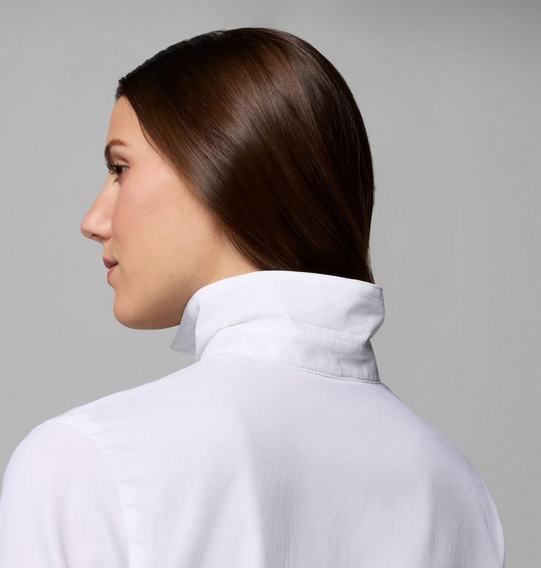Women's Silver Ridge Utility II Recycled Shirt, Color: White, image 9