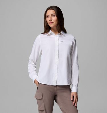 Women's Silver Ridge Utility II Recycled Shirt, Color: White, image 5