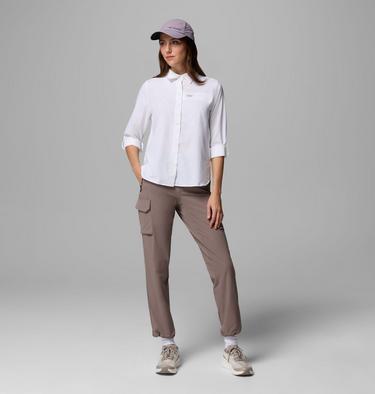 Women's Silver Ridge Utility II Recycled Shirt, Color: White, image 6