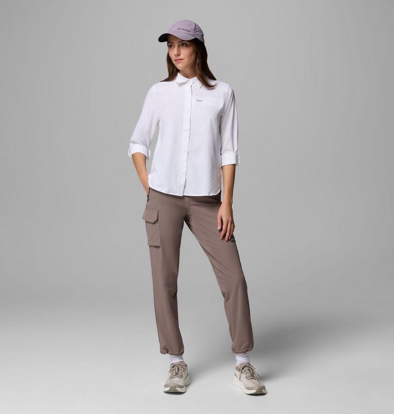 Women's Silver Ridge Utility II Recycled Shirt, Color: White, image 2