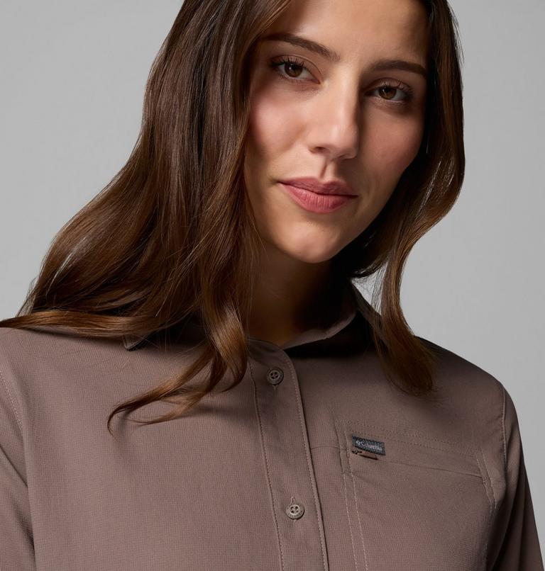 Women's Silver Ridge Utility II Recycled Shirt, Color: Iron, image 7