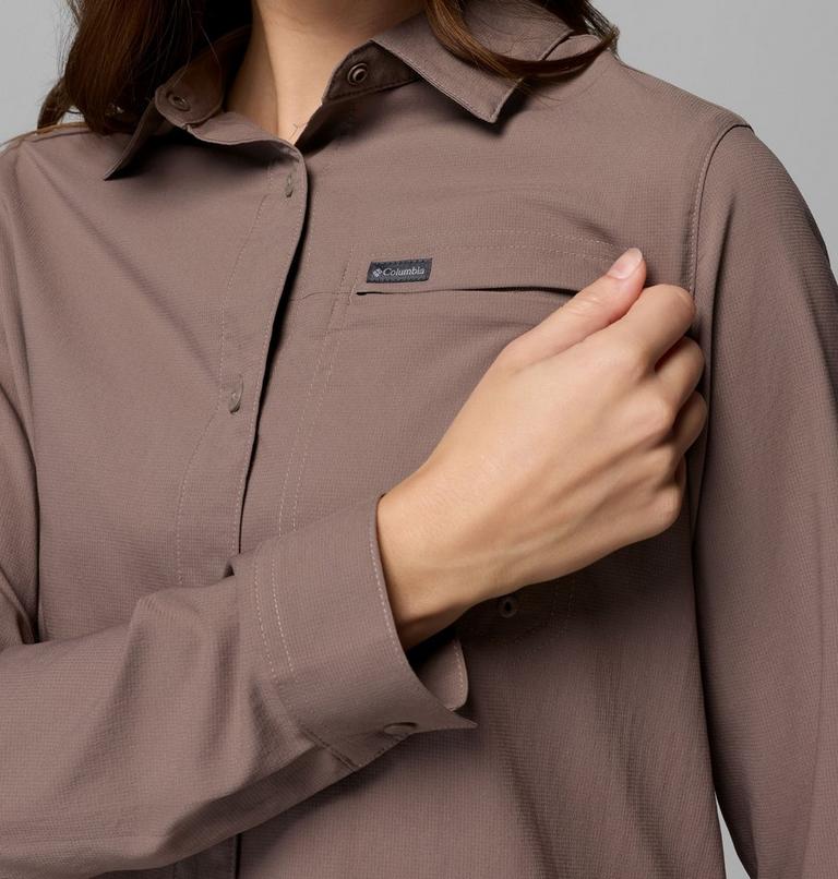 Women's Silver Ridge Utility II Recycled Shirt, Color: Iron, image 8