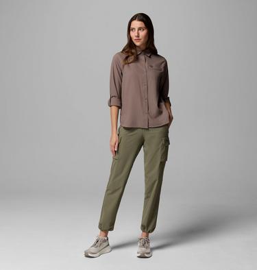 Women's Silver Ridge Utility II Recycled Shirt, Color: Iron, image 10
