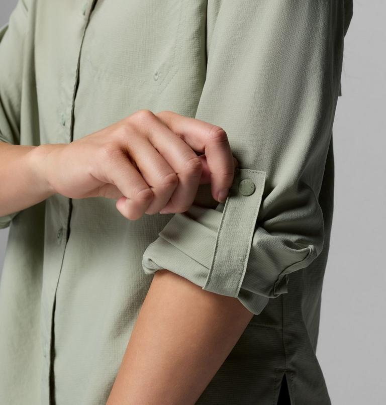 Women's Silver Ridge Utility II Recycled Shirt, Color: Safari, image 6