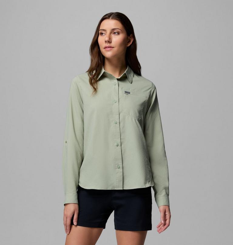 Women's Silver Ridge Utility II Recycled Shirt, Color: Safari, image 1
