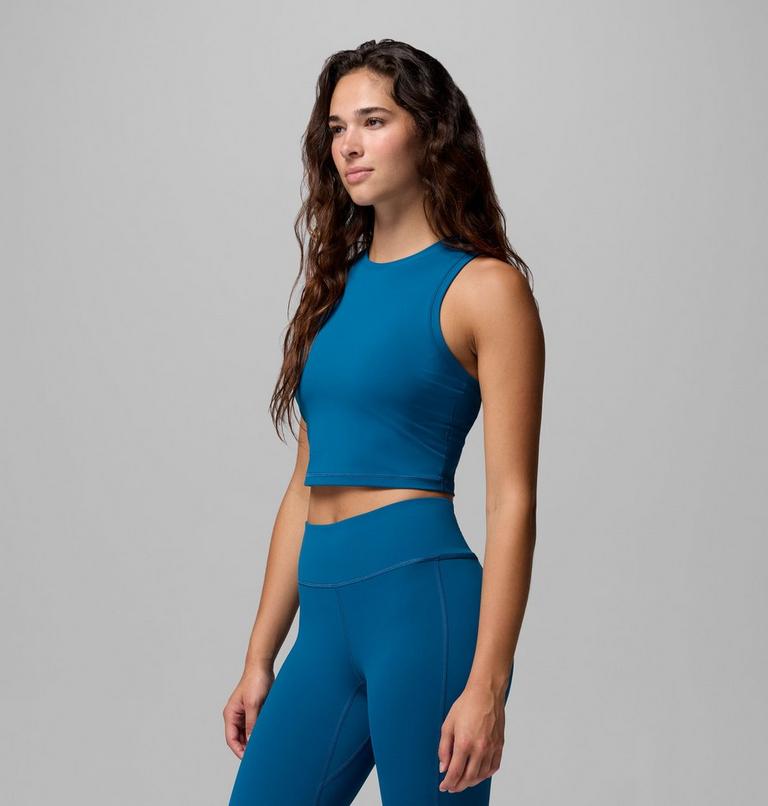 Women's Loneridge Technical Tank, Color: Phoenix Blue, image 4